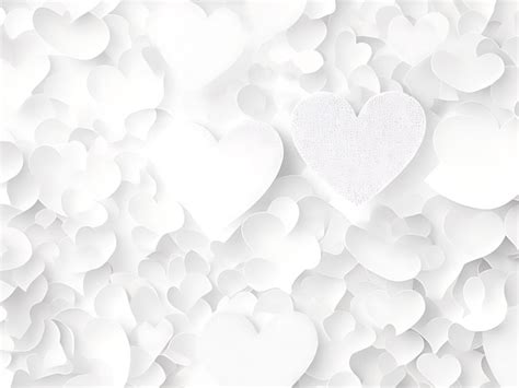 love in white background.